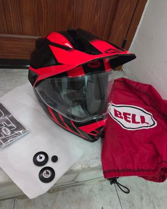 Casco Bell MX-9 Adventure MIPS Dash Nero/Rosso