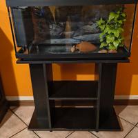 Acquario 100lt con mobile + accessori 
