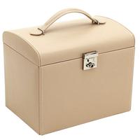 Portagioie in Pelle Avorio Grande DaVinciCollectio