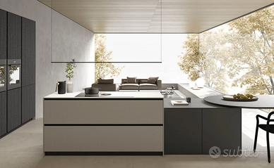 Cucina da Fabbrica | 3 Colonne+Isola Come Progetto