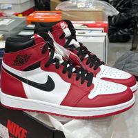 Jordan Air Jordan 1 High OG Nero e Rosso 38