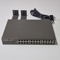 Switch D-Link DES-1024D | 24 Porte | Staffe rack