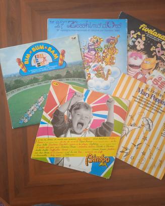 vinili sigle  canzoni per bambini
