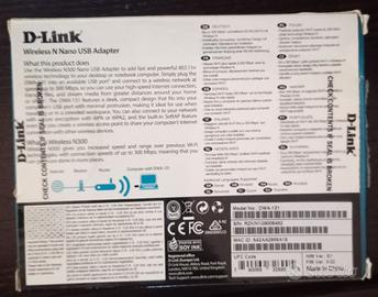D-LINK wireless N300 nano USB adapter