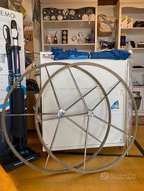 Ruote timone inox 100 mm NUOVE