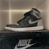 Nike jordan 1 retro high og rebellionaire size40.5