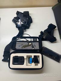 GoPro Hero 9 Black 5K camera con accessori