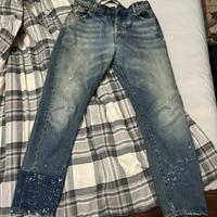 Jeans Denim Off-White - 50ITA, Virgil Abloh 2019