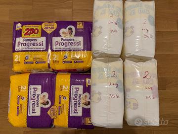 252 Pannolini Pampers Progressi taglia 2 mini