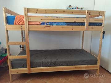 Letto a castello ikea MYDAL