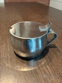 Formaggiera zuccheriera acciaio inox 18/10