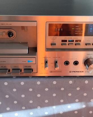 Pioneer deck lettore e cassette alta gamma raro