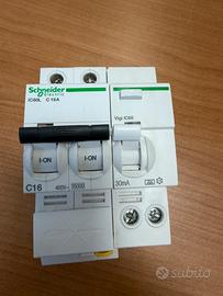 Interruttore magnetotermico differenziale