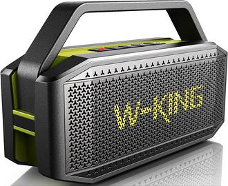 W-KING Cassa Bluetooth potente, 60W Speaker Portat