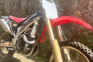 Honda CRF 450 2006   intera con pezzi di ricambio