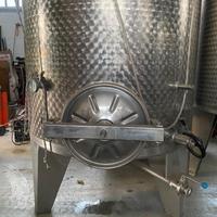 Serbatoio inox semprepieno Ninotti, capacità 20hl