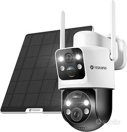 YESKANO Telecamera Wi-Fi Esterno, 6MP Videocamera