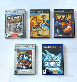 Pack 5 giochi Playstation 2-elenco in descrizione - Console e Videogiochi  In vendita a Roma