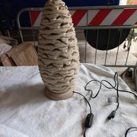 lampada in pietra 