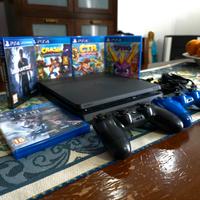 Playstation 4 ps4 + 2 controller + 5 giochi