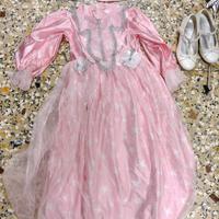 costume vestito carnevale fatina fata 