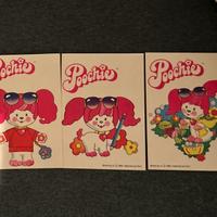 Poochie n. 3 adesivi anni 80 Mattel