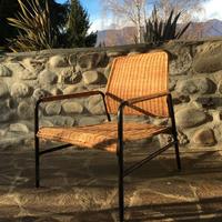Poltrona acciaio/rattan ULRIKSBERG IKEA