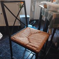coppia di sedie da cucina 