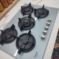 Piano cottura in vetro 5 fuochi Hotpoint