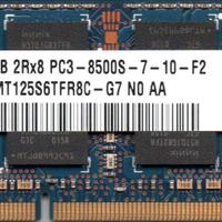 Sodimm 4GB 2 moduli HYNIX HMT125S6TFR8C-G7 2GB