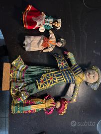4 bambole vintage