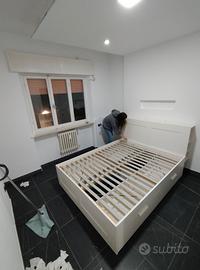 letto matrimoniale contenitore 