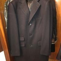 Cappotto nero da uomo in cachemire Piacenza