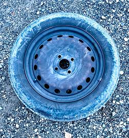 Cerchi 4 originali in ferro grande punto