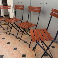 Set 4 sedie di design, mod. Celestina, Zanotta