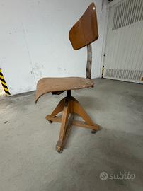 Sedia da ufficio vintage Schirolli & C.