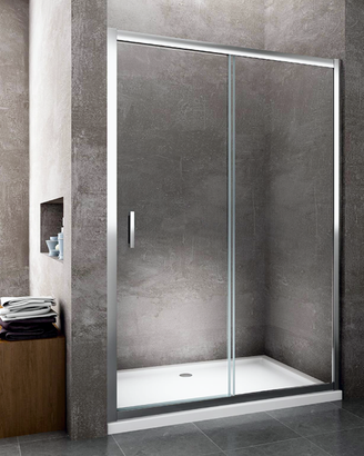 Porta Doccia Scorrevole - Vetro Temperato 6mm