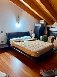 Letto matrimoniale stile giapponese