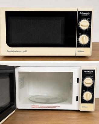 Microonde combinato con grill funzionante