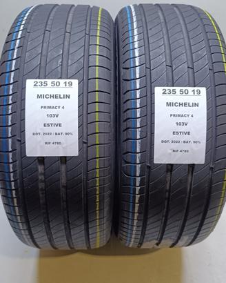 2 GOMME 235 50 19 MICHELIN RIF4780