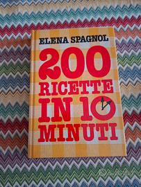 Libro "200 ricette in 10 minuti" di Elena Spagnoli
