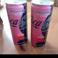 Lattine bottigliette Coca cola Fanta