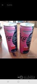 Lattine bottigliette Coca cola Fanta