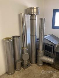 Canna fumaria acciaio inox