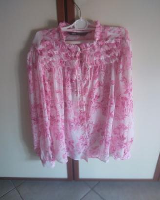Camicia Zara estiva rose