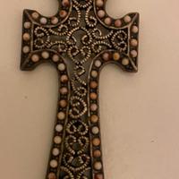 crocifisso stilizzato vintage