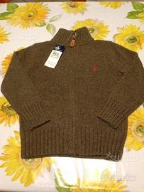 Maglione lana bimbo ralph lauren originale 3 anni