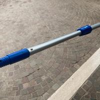 Asta telescopica in alluminio per pulitori