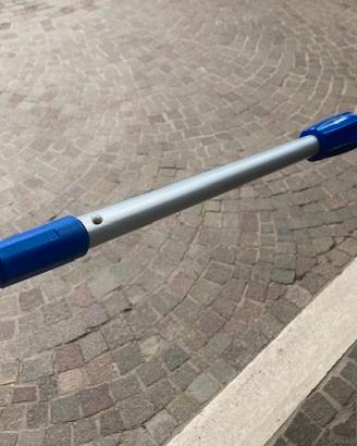 Asta telescopica in alluminio per pulitori