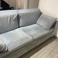 Divano letto sfoderabile con materasso